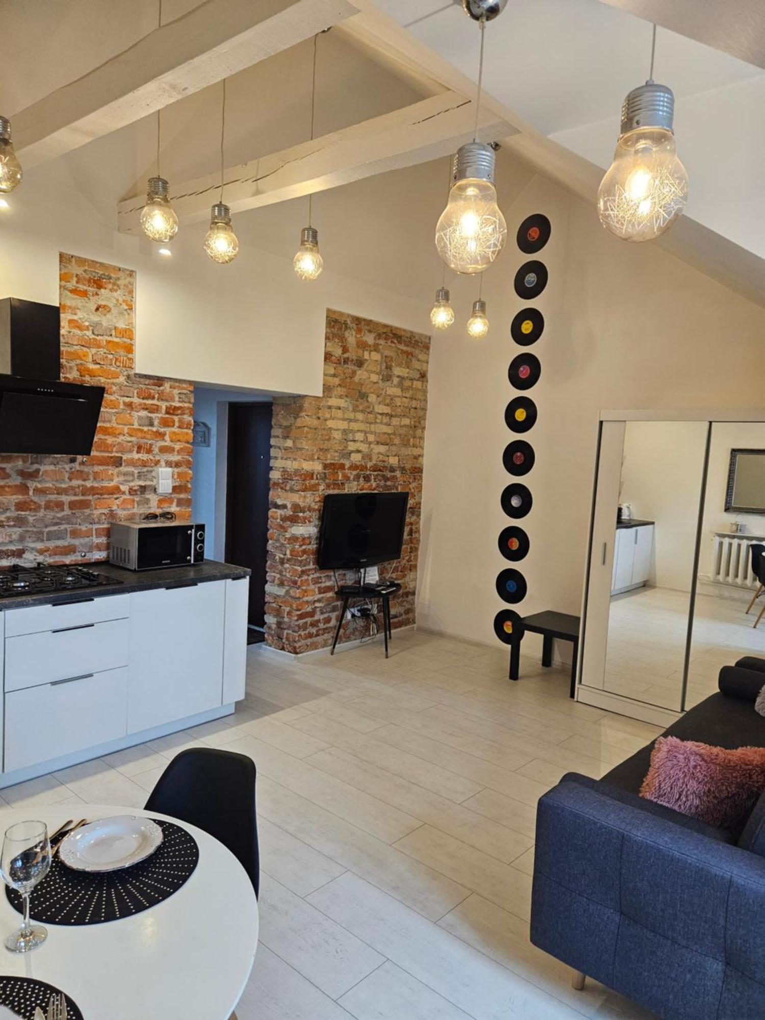 Art Vinyl Loft Apartment Bialystok Luaran gambar